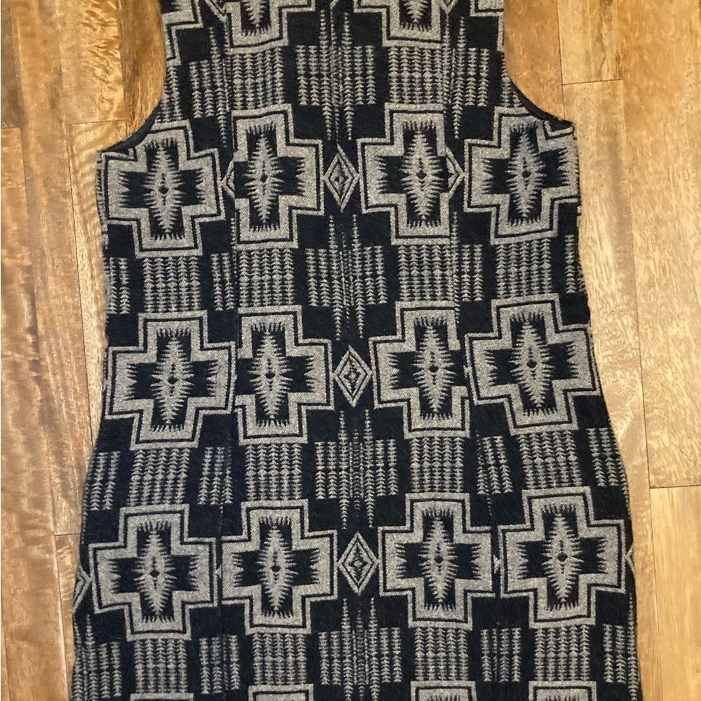 Pendleton Portland Collection wool Aztec shift dress, small - RARE - Picture 8 of 9